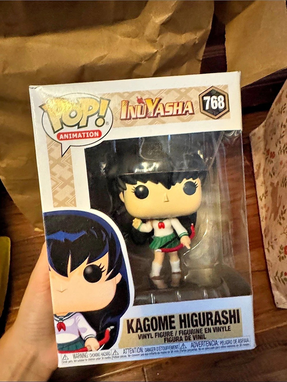 Funko Pop! Animation: Inuyasha - Kagome Higurashi #768 #768 Figure White & Black